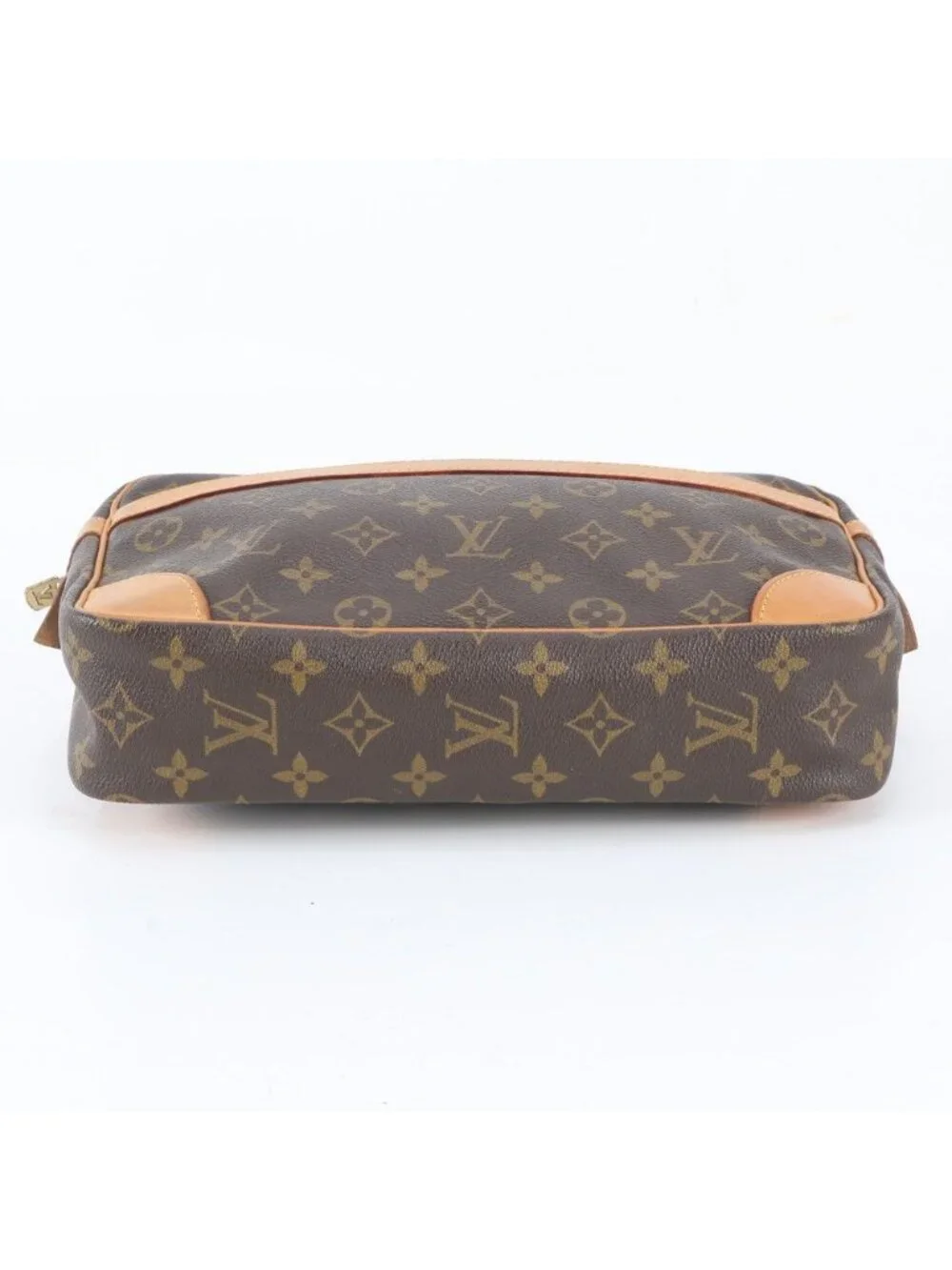 Louis Vuitton Monogram Compiegne 28 Leather Clutch Pouch Business